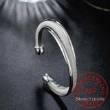 Silver Wedding Open Bracelet For Women Men Nick Jewelry Lover Birthday