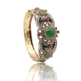 Sunspicems Vintage Indian Bangle Women Charm Bracelet Antique Bohemia