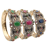 Sunspicems Vintage Indian Bangle Women Charm Bracelet Antique Bohemia