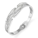 European CZ Bangles Bridal Accessory Lover Bracelets Classic Bijoux