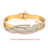 European CZ Bangles Bridal Accessory Lover Bracelets Classic Bijoux