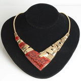 Chic Rhinestone Statement Necklace