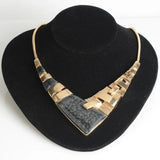 Chic Rhinestone Statement Necklace