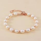 Baroque Freshwater Pearl Bracelet Classical Hand Jewelry