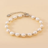 Baroque Freshwater Pearl Bracelet Classical Hand Jewelry