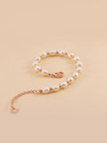 Baroque Freshwater Pearl Bracelet Classical Hand Jewelry