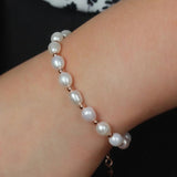 Baroque Freshwater Pearl Bracelet Classical Hand Jewelry