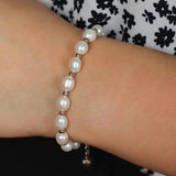Baroque Freshwater Pearl Bracelet Classical Hand Jewelry