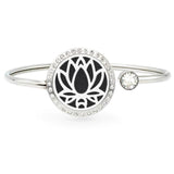 25mm Bling Aromatherapy Bangle Essential Oil Diffuser Bracelet