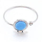25mm Bling Aromatherapy Bangle Essential Oil Diffuser Bracelet