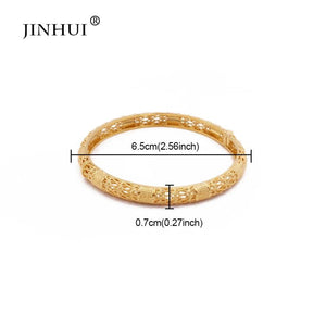 Ethiopian Bangles for Women African Dubai Party Bracelet Jewelry