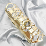 Geometric Cutout Long Gothic Bangle for Women