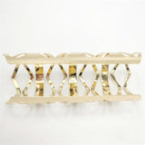 Geometric Cutout Long Gothic Bangle for Women