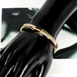 Top Selling Roman numeral Bangles Stainless Steel Chain Bracelets