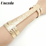 Long Jewelry Bracelets Women Punk Geometric Alloy Bangles Gothic