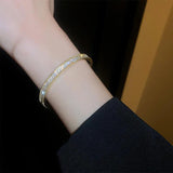 Korea Geometric Bracelet for Ladies Banquet Jewelry