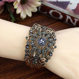 Sunspicems Vintage Indian Bangle Cuff Bracelet For Women