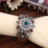 Sunspicems Vintage Indian Bangle Cuff Bracelet For Women
