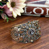 Sunspicems Vintage Indian Bangle Cuff Bracelet For Women