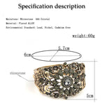 Sunspicems Vintage Indian Bangle Cuff Bracelet For Women