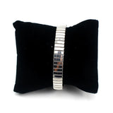 Stainless Steel Elastic Bracelet Silver