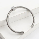 Stackable Bangle Wedding Cubic Zircon Open Bangles Dubai Bracelet