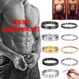 Men Women Magnetic Bracelet Hook Buckle Clasp Therapy Bangles Health Care