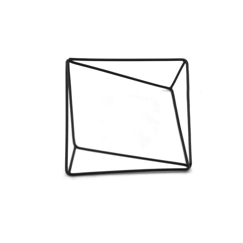 Minimalist Plated Copper Triangle Bangle Cuff Bracelet