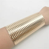 European Women Bangle Long Wavy Arm Gothic Jewelry Accessories