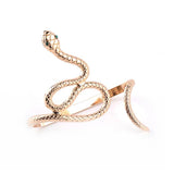 Classic Snake Bracelet Animal Cuff Women's Snake Bracelet Curved Chunky