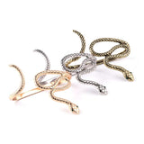 Classic Snake Bracelet Animal Cuff Women's Snake Bracelet Curved Chunky