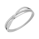 Zirconia Stainless Steel Bracelet for Women Bangle