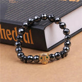 Tiger Eye & Hematite Bracelet Magnetic Therapy for Arthritis Pain Relief