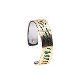 15MM Hollow Out Reversible Bracelet Femme Bijoux