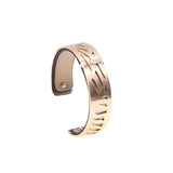 15MM Hollow Out Reversible Bracelet Femme Bijoux