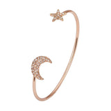 Skysuk Bangles Silver Rhinestone Bangle Jewelry For Women