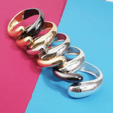 Mixed Bracelet For Women Statement Alloy Cuff Opening Rough Bangles