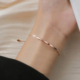 Foxanry Silver Bracelets Adjustable Beads Tassel Party Jewelry