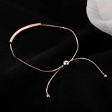 Foxanry Silver Bracelets Adjustable Beads Tassel Party Jewelry