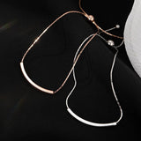 Foxanry Silver Bracelets Adjustable Beads Tassel Party Jewelry