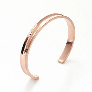 Stainless Steel Hair Band Bracelet C-Shaped Open Arc Groove Rubber Band