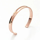 Stainless Steel Hair Band Bracelet C-Shaped Open Arc Groove Rubber Band