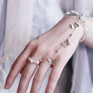 Heaven Officials Blessing Bracelet Silver Vintage Bells Bangles