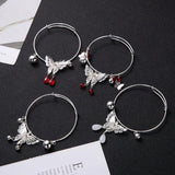 Heaven Officials Blessing Bracelet Silver Vintage Bells Bangles
