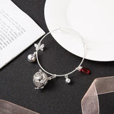 Heaven Officials Blessing Bracelet Silver Vintage Bells Bangles