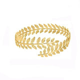 Boho Coil Arm Band Cuff Armlet for Women