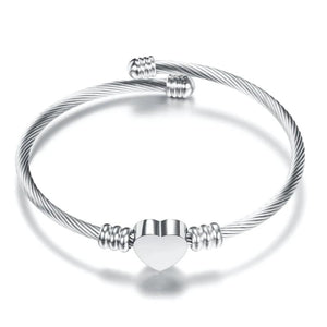Stainless Steel Beads Bracelet for Women
