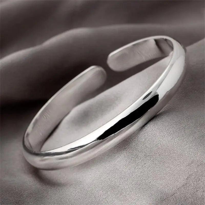 Vintage Open Cuff Bangle Bracelet Punk Jewelry Couple Gift