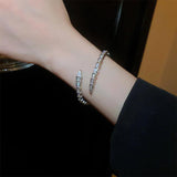 Snake-shaped Open Bracelet Minimalist Joker Bracelet