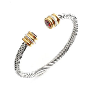 Stainless Steel Interweaving Bracelet SZ-QCH-004